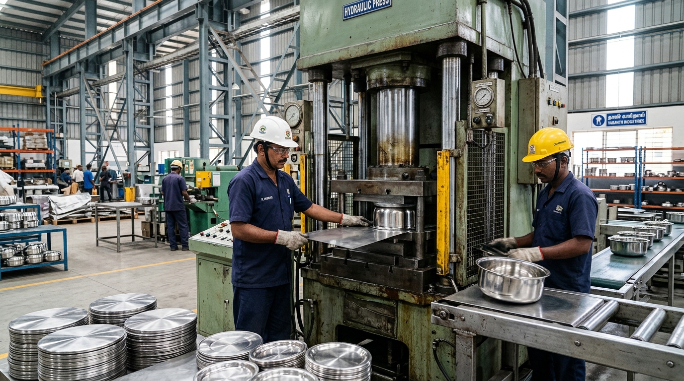Stainless Steel Manufacturing Factory Plant